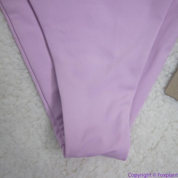 NEW Toast Swim Free People String Bikini Bottom, light purple lilac, S - Picture 4 of 16